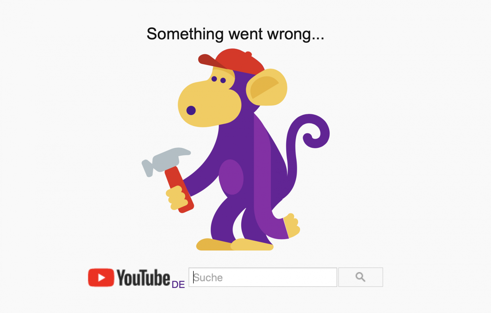Hoppala! YouTube ist down?