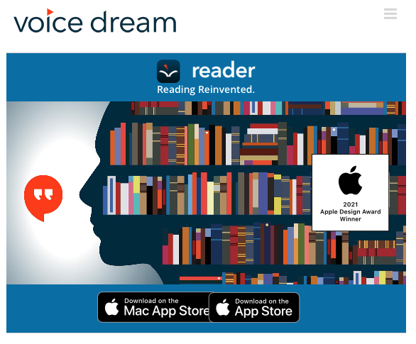 Voice Dream Reader liest mir (Text)-Bücher auf dem iPhone vor