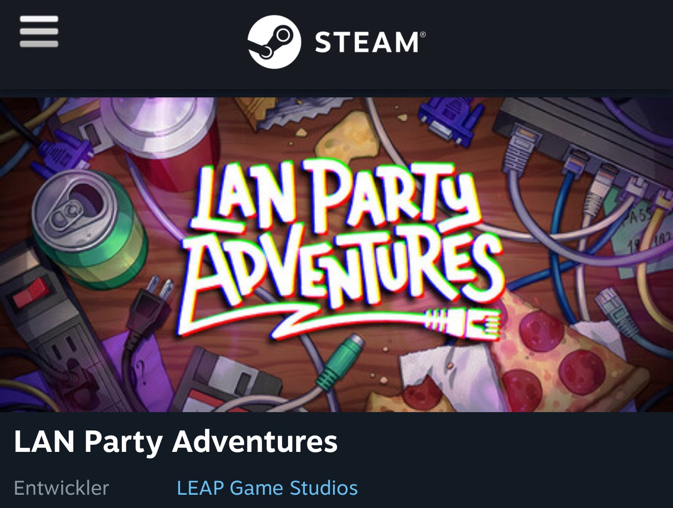 LAN Party Adventures auf Steam